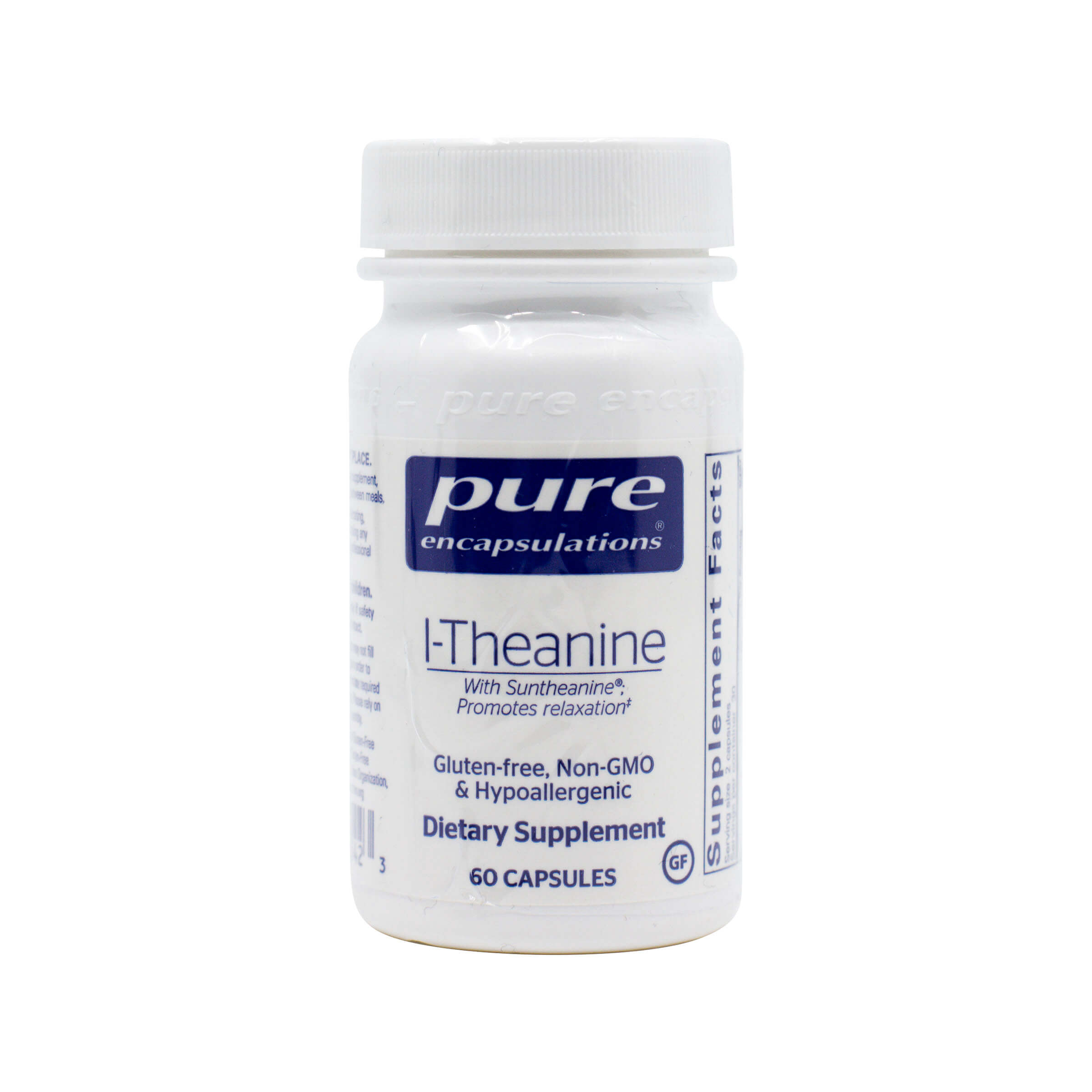 L-Theanine 60 capsules, Pure Encapsulations