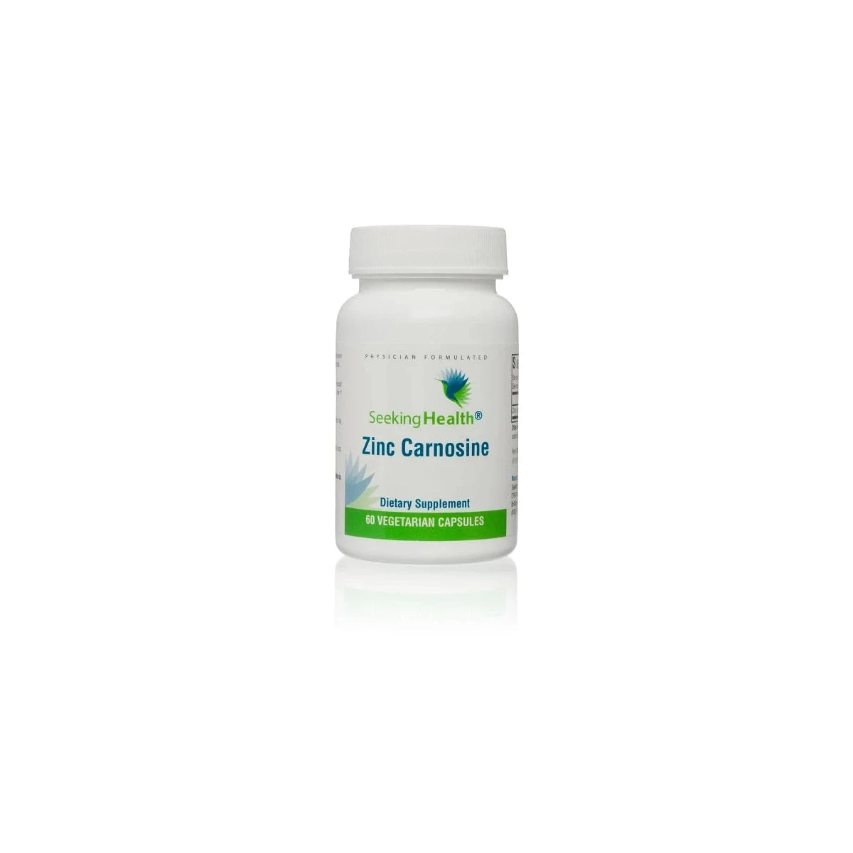 Seeking Health Zinc Carnosine 60-capsule front label